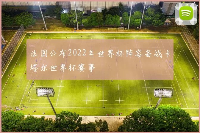 法国公布2022年世界杯阵容备战卡塔尔世界杯赛事